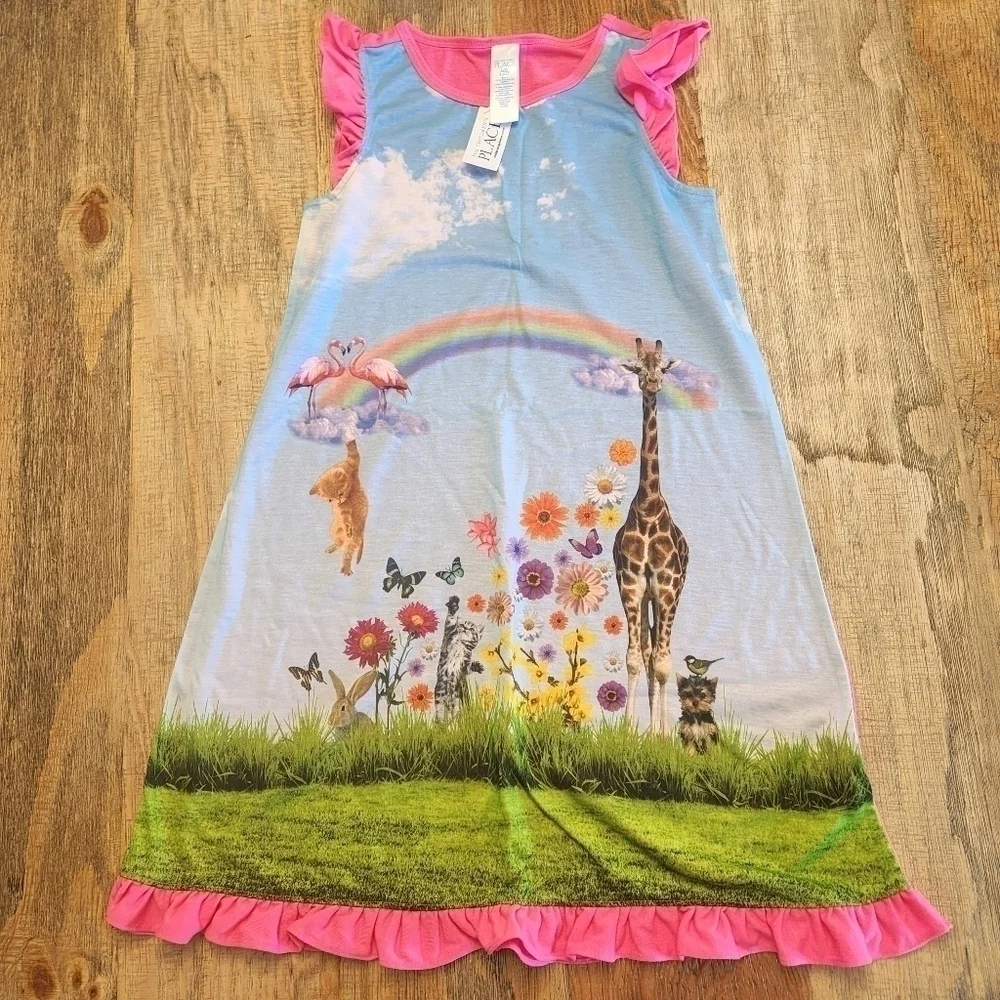 New The Children's Place nightgown cotton